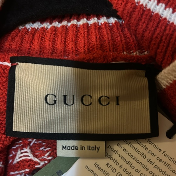 Gucci GG Monogrammed Cotton Knitted Polo Dress
Size M - Picture 4 of 5